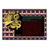 Matthew 24:3-14. posters