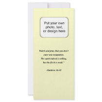 MATTHEW 26:41 rack cards