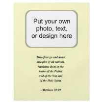 MATTHEW 28:19 flyers