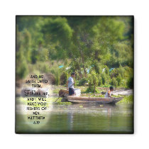 Matthew 4:19 Magnet