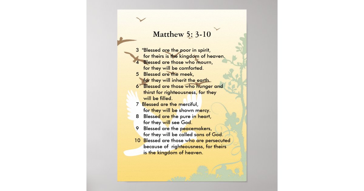 matthew 5 3-10 sermon