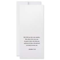 MATTHEW 5:44 rack cards