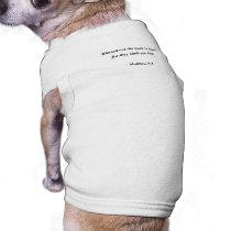 MATTHEW 5:8 pet clothing by Christianity MATTHEW 5:8 pet clothing