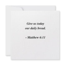 MATTHEW 6:11 invitations by Christianity MATTHEW 6:11 invitations