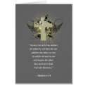 MATTHEW 6:24 Bible Verse cards by Christianity MATTHEW 6:24 Bible Verse cards