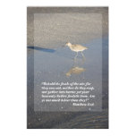 Matthew 6:26 Scripture Poster, Version B Matthew 6:26 Scripture Poster, Version B