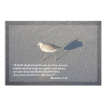 Matthew 6:26 Scripture Poster, Version C Matthew 6:26 Scripture Poster, Version C