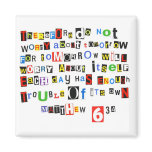 Matthew 6:34 magnets