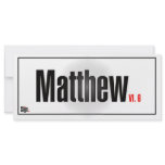 Matthew 6-6 full color rack card