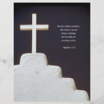MATTHEW 7:15 Bible Verse Custom Flyer