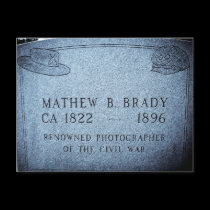 Matthew Brady  - Famed Civil War Photographer postcards