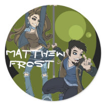 Matthew Frost Promo Stickers by matthewfrost Matthew Frost Promo Stickers