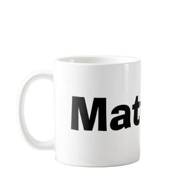 Matthew Coffee Mug by MyMugs