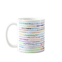 Matthew Text Design II Mug II