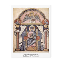 Matthew The Evangelist By Master Of The School Post Cards