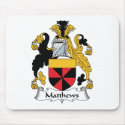 Matthews Family Crest mousepads by coatsofarms Matthews Family Crest mousepads