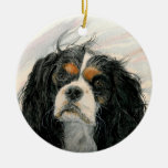 Mattie the King Charles Cavalier Christmas Ornaments