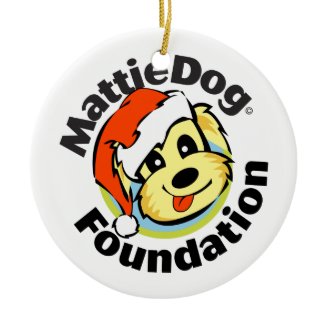 MattieDog Christmas Ornament