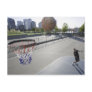 mature man shooting basketball postcards