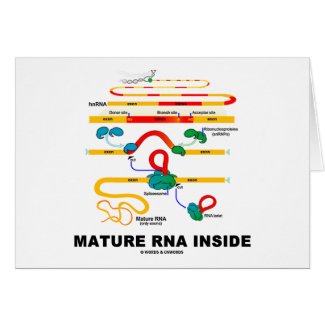 Mature RNA Inside Greeting Card