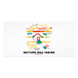 Mature RNA Inside Personalized Photo Card