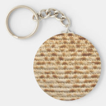 Matzah biscuit flatbread key chain