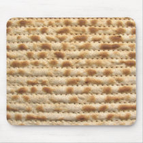 Matzah biscuit flatbread mousepad
