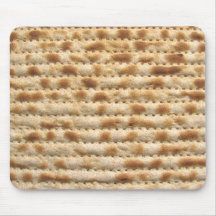 Matzah biscuit flatbread mousepad