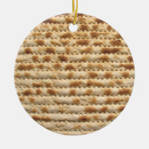 Matzah biscuit flatbread ornament / decoration