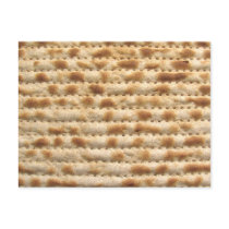 Matzah biscuit flatbread postcards