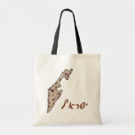 Matzah Map Of Israel Bags