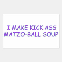MATZO-BALL MASTER STICKER