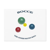 Matzo Bocce Ball