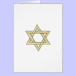 Matzoh Star of David cards