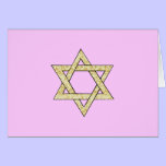 Matzoh Star of David cards