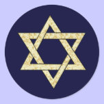 Matzoh Star of David stickers