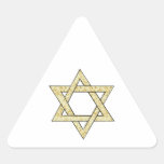 Matzoh Star of David Triangle Stickers