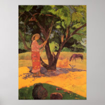 'Mau Taporo' - Paul Gauguin Print