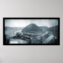 Mauch Chunk, PA Photo 1879 Print