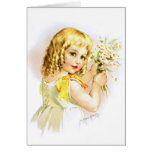 Maud Humphrey: Summer Girl with Daisies Cards