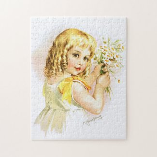 Maud Humphrey: Summer Girl with Daisies