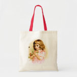 Maud Humphrey: Summer Girl with Flowers and Bee Tote Bags