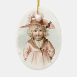 Maud Humphrey's Autumn Girl Christmas Tree Ornament