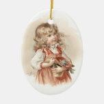 Maud Humphrey's Summer Girl Christmas Ornaments