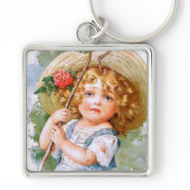 Maud Humphrey's Sweet Little Summer Girl Keychains