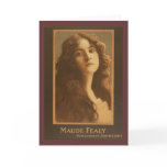 Maude Fealy Vintage Theater Poster Card