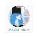 MAUDLIN blue (canvas) Canvas Prints