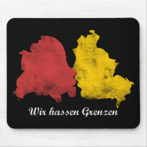Mauerfall - Wir hassen Grenzen mousepads