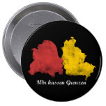 Mauerfall - Wir hassen Grenzen Pinback Buttons