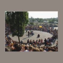 Mauerpark Berlin Karaoke Event postcards